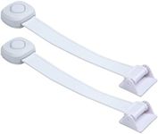 Safety 1st Outsmart Toilet Lock, Two Pack, White