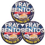 Meat Pie Bundle With Fray Bentos Pie Steak & Kidney 425g (3 Pack)