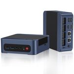 Reatan A6 Mini pc gaming with AMD Ryzen 7 7840HS, 32G DDR5 RAM 1TB NVMe PCIe4.0 SSD mini computer (8C/16T up to 5.1GHz) 4K Triple Display, USB4.0 /DP/HDMI/Dual 2.5G LAN/WiFi6 BT5.2 Oculink