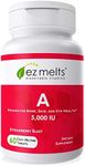 EZ Melts Dissolvable Vitamin A 5,000 IU, Sugar-Free, 2-Month Supply