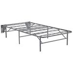 Ashley Furniture Signature Design - Better than a Boxspring Mattress Riser - Under Bed Storage Space - Twin - Gray