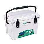 Landworks Rotomolded ENHANCED Ice Cooler 19L 20QT Up to 10 Day Ice Retention Commercial Grade Food Safe Dry Ice Compatible UV Protection 15mm