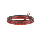 12awg 3.3mm² Electrical wire 2 Conductor parallel silicone wire 10Meters [Black 5M Red 5M] 12 Gauge flexible Extension cable cord Stranded Tinned copper wire Hookup Model lead wire