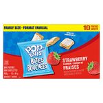 Kellogg's Pop-Tarts Bites Mini Pastries Strawberry Flavour, Family Size 400g (10 Pouches)