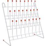 Baluue Test Tube Rack Laboratory Drying Rack Lab Glassware Drying Draining Rack Desk Top Lab Supply Cleaning Equipment for Education Lab Science Use