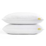 Snug Blissful Bedtime Pillows 2 Pack - Luxury Hotel Quality Pillows Medium Support for Front, Back and Side Sleepers - Eco Friendly, Hypoallergenic and Machine Washable - Pack of 2