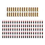 AGDLLYD Foam ammunition, ball ammunition, ammunition for toy gun, toy weapon accessories for children, boys and girls, pack of 100 and 30 shell