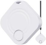 Key Finder Tracker Devices - Bluetooth Item Finders Compatible with Apple Find My (IOS Only 14.5+), IP67 Waterproof GPS Trackers Tag for Wallets, Car, Suitcases, Luggages, Bags, Replaceable Battery