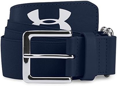 Under Armour Men's Baseball Belt , Midnight Navy (410)/Midnight Navy , One Size Fits All