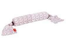 bbhugme Adjustable Nursing Pillow - Breastfeeding, Bottle Feeding, Baby Support - Adjustable Firmness and Fit - Washable Pillow Cover - Feather Pink