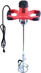 Concrete Mixer Machine, 1600W Cement Mixer Mixing Drill Tool for Concrete Cement Panit Mortar Drywall Mud Grout Thinset, Electric Hand Paint Paddle Mixers, Adjustable 6 Speeds