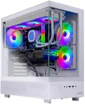 Skytech Azure Gaming PC Desktop, Ryzen 7 9700X 3.8 GHz (5.5GHz Turbo Boost), NVIDIA RTX 4060 8GB GDDR6, 1TB SSD, 16GB DDR5 RAM 6000, 650W Gold PSU, 360mm ARGB AIO, Wi-Fi, Win 11 Home