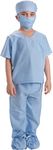 Dress Up America Children Kids Doctor Scrub's Pretend Play Outfit - Beautiful Dress Up Set for Role Play