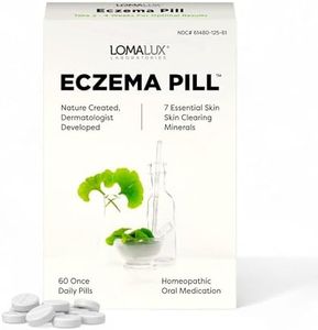 Loma Lux Eczema Pill Natural Eczema Treatment Skin Itch Clearing Minerals Dermatologist Developed For Kids Adults Clears Prevents Eczema Scaling Inflammation Itching No Harsh Chemicals