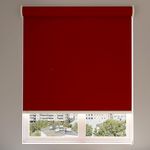 JN Blinds 100% Blackout Roller Blinds for Windows | UV Protection & Thermal Insulated Fabric | Privacy Window Shades for Home & Office | Easy Install