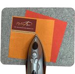 Madam Sew Wool Pressing Mat for Quilting | 100% New Zealand Felted Wool | Ironing Pad Mad | Protects Tabletop | Sewing Notations and Supplies | Extra Large 17” x 24”