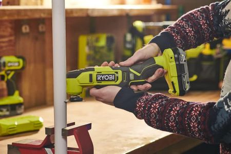 RYOBI 18V ONE+ Cordless Multi-Tool – Hyper Green (Bare Tool)