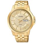 Citizen Quartz Men's Watch, Stainless Steel, Classic, Gold-Tone (Model: BF2013-56P)