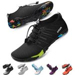 SIMARI Water Shoes for Women Men Swim Pool Beach Athletic Quick Dry Barefoot Hiking Shoes Surfing Running Kayaking