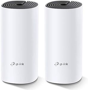 TP-Link Deco AC1200 Whole Home Mesh Wi-Fi (2-Pack), Up to 1167 Mbps, Parental Controls, Seamless AI Roaming, Gaming & Streaming, Smart Home, Compatible with Starlink (Deco M4(2-Pack))