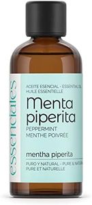 Essenciales - Aceite Esencial de Menta Piperita BIO, 100% Puro y con Certificado ECOLÓGICO, 100 ml | Aceite Esencial Mentha Piperita Bio