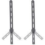 electrosmart Adjustable Universal Sound Bar Speaker Bracket/Mount/Holder Fix Soundbar Below TV VESA