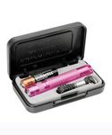 Maglite Solitaire Keyring Torch Pink in Gift Box Size 1 x AAA Battery