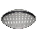 Farberware Nonstick Bakeware 13-Inch Round Pizza Crisper, Gray