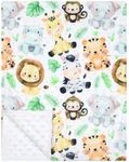 Minky Baby Bed Blanket Newborn Mink