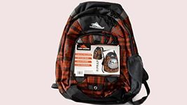 High Sierra Riprap Deluxe Padded Backpack Laptop Mp3 Cell Phone Pockets