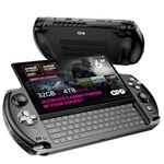 GPD WIN 4 2025 handheld gaming PC with AMD Ryzen 7 8840U, 8C/16T, 5.1GHz, Radeon 780M, 32GB LPDDR5X RAM, 4TB SSD, 6" 1080P display, OcuLink slide up backlit keyboard, portable gaming console