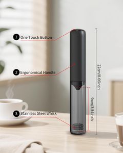 CIRCLE JOY Electric Milk Frother – Automatic Foam Maker
