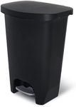 Glad 13 Gallon Trash Can | Plastic 