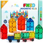 FNJO Magnetic Tiles, 100PCS Buildin