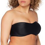 Lilyette by Bali Women's Tailored Strapless Minimzer Bra #939, Black, 36C