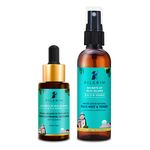 Pilgrim Pore Care Kit For Pore Tightening | Alpha Arbutin & Vitamin C Serum 30 ml & Alcohol Free Toner 100ml | Reduces Open Pores | For Combination Oily Acne Prone Sensitive Skin | For Men & Women