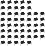 eMagTech 50PCS PC817 Optocoupler in-Line 2.54mm Pitch 4-pin DIP-4 Mounting Transistor Output Opticalcoupler for Computer Terminals Timers Osciallators Dual Opamps Quad Opamp