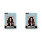 BBLUNT Chocolate Dark Brown 5 Minute Shampoo Hair Colour for 100% Grey Coverage - 20ml X 5 (Pack of 2)