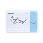 Brinton DOUX Daily Ultra Moisturizer Soap Bar with pH 5.5, 75g, pack of 4