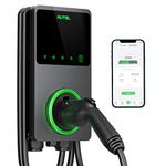 Autel Home Smart Electric Vehicle (EV) Charger up to 50Amp Hardwired Level 2 EV Charger Indoor/Outdoor Car Charging Station, with in-Body Holster Hardwired