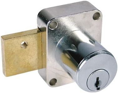 CompX National Pin Tumbler Deadbolt Lock Dull Chrome C8173-26D (1)