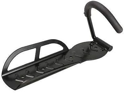 Amardeep Cycles Wall Mounted Strong Iron Bike Hanger, Bike Storage Mount Hook Holder, Pack of 1, Black