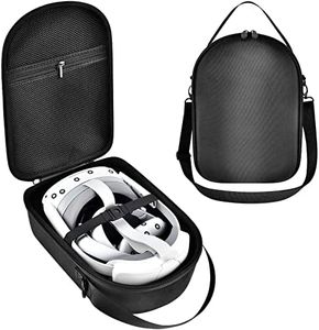 Custodia per cuffie PICO 4 All-in-One VR da 128 GB/256 GB, Virtual Reality Occhiali PC, accessori portaoggetti, con tasca a rete, adatta per cavo USB e auricolari (solo scatola)