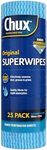 Chux Original Superwipes Handy Roll, Superfast Drying and Ideal for Everyday Use, 25 Count