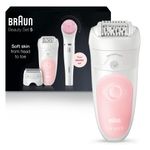 Braun Silk-Epil Beauty Set 5 5-895 Starter 5-In-1 Cordless Wet & Dry Hair Removal