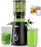 ECOSELF Cold Press Juicer Easy to Clean, with Wide Mouth & Large Feed Chute, Professional Juicer Machines For Whole Fruits & Vegetables, Self Feeding for Juice Extractor Machine, High Juice Yield