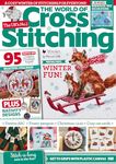 The World of Cross Stitching Magazine December 2024, Festive ABC, Frosty penguin, Christmas clock, Cosy cat cards