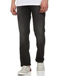 Pepe Jeans Men's Regular Jeans (PM206825R98_Black Used_36)