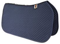 ECP Equine Comfort Products All Purpose Diamond Quilted Western Saddle Pad - Midnight Blue