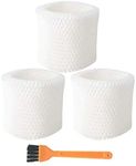 3Pack Humidifier Wicking Filters for Honeywell, Compatible Part # HAC-504AW / HAC-504, Filter A